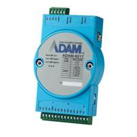 ADAM-6217 8-Port Analog Input Modbus TCP Modul von Advantech mit 2 Ethernet Ports.