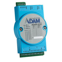 ADAM-6250 Digital Remote I/O Modul von Advantech mit 8 digitalen Eingängen und 7 Ausgängen.