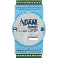 ADAM-6317 IoT Modbus/OPC UA Ethernet Remote I/O Modul mit 8x analogen Eingängen, 10x digitalen Eingängen und 11x digitalen Ausgängen von Advantech Front
