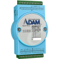 ADAM-6317 IoT Modbus/OPC UA Ethernet Remote I/O Modul mit 8x analogen Eingängen, 10x digitalen Eingängen und 11x digitalen Ausgängen von Advantech Side
