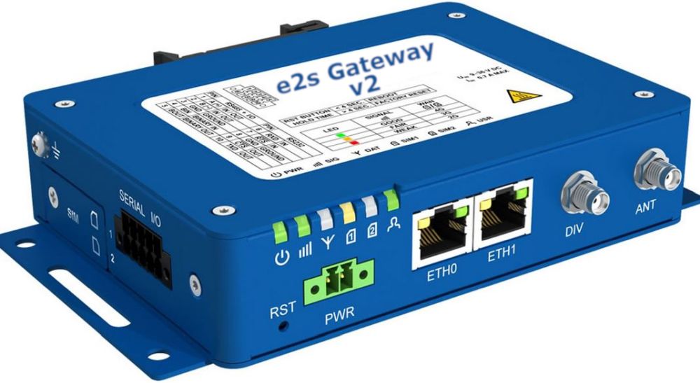 e-2-s Version 2 Dynamisches E-Mail-zu-SMS Gateway von Advantech