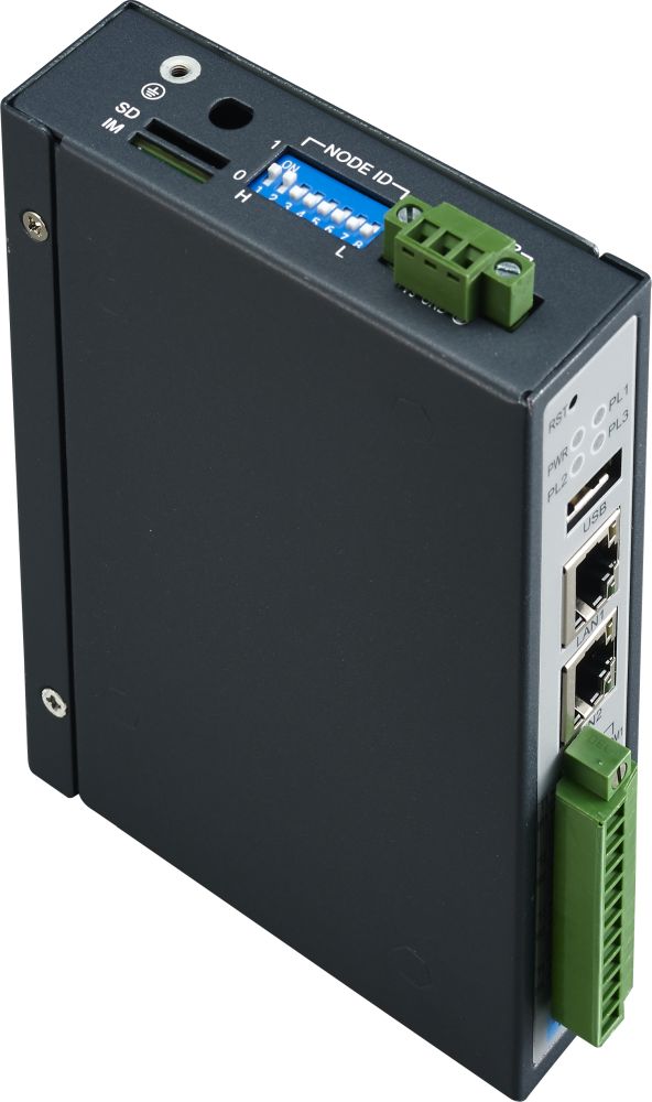 ECU-1251 industrielles Kommunikationsgateway von Advantech mit einem Cortex A8 Prozessor von oben