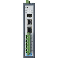 ECU-1251 industrielles Kommunikationsgateway von Advantech mit einem Cortex A8 Prozessor von vorne