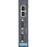 EKI-1222 industrielles 2-Port Modbus Gateway von Advantech Front