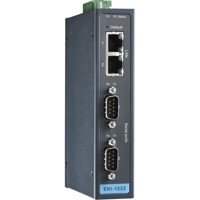 EKI-1222 industrielles 2-Port Modbus Gateway von Advantech Side