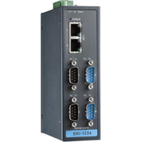 EKI-1224 industrielles Modbus Gateway mit 4x seriellen RS232/422/485 Anschlüssen von Advantech Side