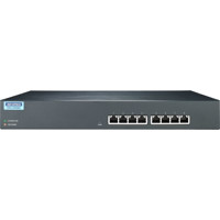 EKI-2408X Unmanaged 10G Ethernet Switch mit 8x Ethernet Anschlüssen von Advantech Front