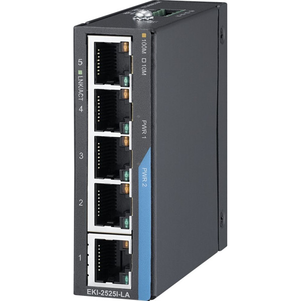 EKI-2525I-LA Advantech Unmanaged 5-Port Industrie Switch