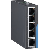 EKI-2525I-LA Unmanaged 5-Port Industrie Switch von Advantech seitlich Seitliche Ansicht des EKI-2525I-LA Unmanaged 5-Port Industrie Switch von Advantech