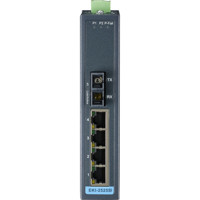 EKI-2525SI unverwalteter Industrieswitch mit 4x RJ45 und 1x Singlemode SC von Advantech Front