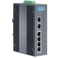 EKI-2526PI Advantech 4FE PoE+2FE Unmanaged PoE Ethernet Switch