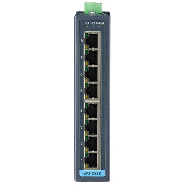 EKI-2528-AE 8 Port Unmanaged Netzwerk Industrie Switch