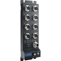 EKI-2528I-M12 industrieller Unmanaged Ethernet Switch mit 8 Fast Ethernet M12 Ports von Advantech