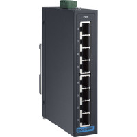 EKI-2528NI Unmanaged 8-Port PROFINET Switch von Advantech von der Seite