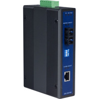 EKI-2541MI 10/100Base-TX Ethernet zu Glasfaser Multi-Mode Medienkonverter von Advantech seitlich