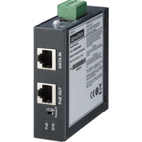 EKI-2701MPI-5G industrieller IEEE 802.3af/at/bt PoE Injektor für Datenraten bis 5 Gbps von Advantech Side