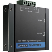 EKI-2701MPI Advantech IEEE802.3bt Gigabit 90W PoE Injektor