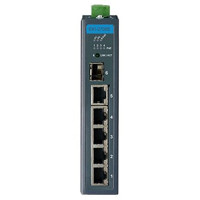 Advantech EKI-2706E-1GFP 4FE PoE+1G+1G SFP Unmanaged Ethernet Switch