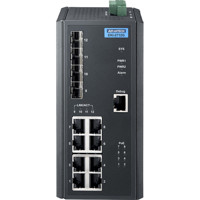 EKI-2712G-4FPI 8G + 4SFP Port Gigabit Unmanaged Industrial PoE Netzwerk Switch von Advantech
