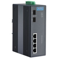 EKI-2726FHPI Advantech 4GE PoE+2G SFP Gigabit PoE Unmanaged Ethernet Switch