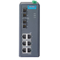 EKI-2728MI Advantech 6GE-2G SC Multi-Mode Gigabit Unmanaged Ethernet Switch