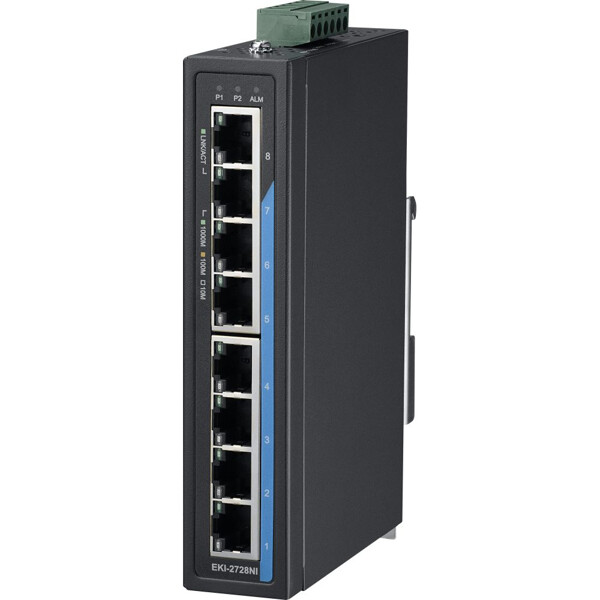 EKI-2728NI Advantech Unmanaged 8-Port Industrie Switch