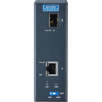 EKI-2741FHPI industrieller PoE Medienkonverter mit bis zu 60 Watt Ausgangsleistung von Advantech Front