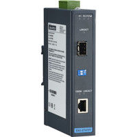 EKI-2741FI SFP Gigabit Industrie Medienkonverter von Advantech Side