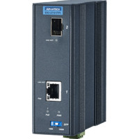 EKI-2741FPI Gigabit PoE Medienkonverter mit 30 Watt Ausgangsleistung von Advantech