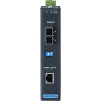 EKI-2741SX Gigabit Ethernet zu 1000 BASE-SX Medienkonverter von Advantech von vorne