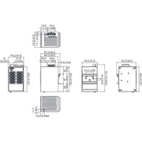 EKI-5526I-MB 16-Port Entry Level Managed Ethernet Switch mit Modbus TCP von Advantech Zeichnung