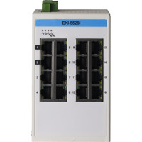EKI-5526I Advantech 16FE Unmanaged Industrie Switch mit Modbus/TCP und SNMP