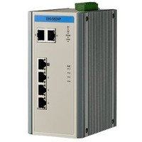 EKI-5624P 4FE PoE und 2G Unmanaged Ethernet Switch, IEEE802.3af / at, E-Mark von Advantech