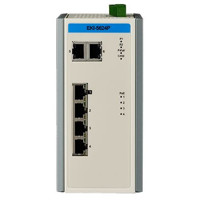 EKI-5624P 4FE PoE und 2G Unmanaged Ethernet Switch, IEEE802.3af / at, E-Mark von Advantech