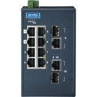 EKI-5629CI-MB Managed Ethernet Switch mit Modbus/TCP von Advantech von Vorne