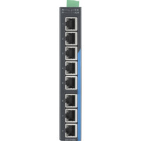 Front des industriellen EKI-5708E-I 8-Port Ethernet Switch von Advantech