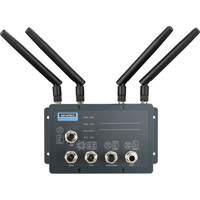 EKI-6333AC-M12 industrieller Wi-Fi Access Point mit Antennen von Advantech Front
