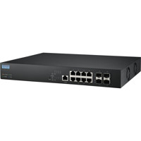 EKI-7412G-4XP Managed PoE+ Switch mit 8x Gigabit Ethernet und 4x 10G SFP Anschlüssen von Advantech