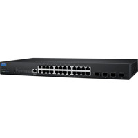 EKI-7428G-4X Managed Gigabit Switch mit 24x GbE und 4x 10G SFP Ports von Advantech left