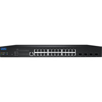 EKI-7428G-4XP verwalteter PoE Switch mit 24x GbE und 4x 10G SFP Anschlüssen von Advantech Front