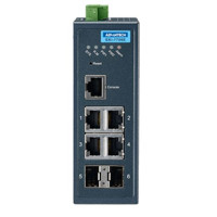 EKI-7706 Ethernet Managed redundante industrielle Switches mit 6 Ports von Advantech Front