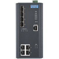 EKI-7708E-4FPI Managed Ethernet Industrie Switch mit 4 FE Stromversorgung über Ethernet und 4 SFP Ports von Advantech