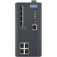 EKI-7708G-4F Gigabit Managed industrieller Switch mit 4 Gigabit und 4 SFP Ports von Advantech