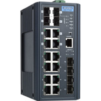 EKI-7716G-4F4C/4CI industrielle verwaltete Netzwerkschalter mit 16 Ports von Advantech