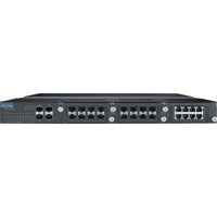 EKI-8528-4XF modularer Layer 3 TSN Switch mit bis zu 28x Gigabit Ports von Advantech Front