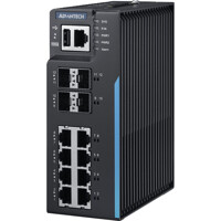 EKI-8712G-4XFI Layer 3 Managed Industrie Switch von Advantech EKI-8712G-4XFI Advantech Layer 3 Managed Industrie Switch