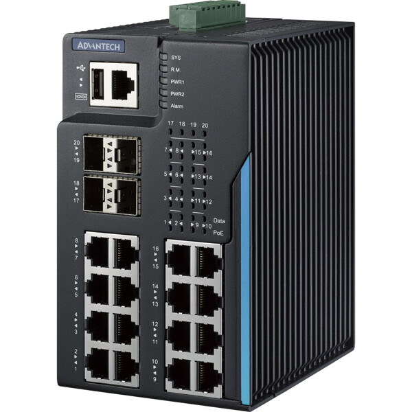 EKI-8720G-4XFPI Advantech L3 Managed Switch