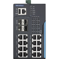 EKI-8720G-4XFPI Advantech L3 Managed Switch von vorne