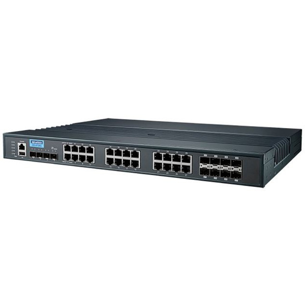 EKI-9728G-4X8CI Advantech 4 x 10 GbE + 16GE + 8GE Industrieller Rackmount Layer 3 Managed Switch