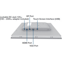 FPM-200 Serie Industrie Monitore für IIoT und Industrie 4.0 Anwendungen von Advantech Ports